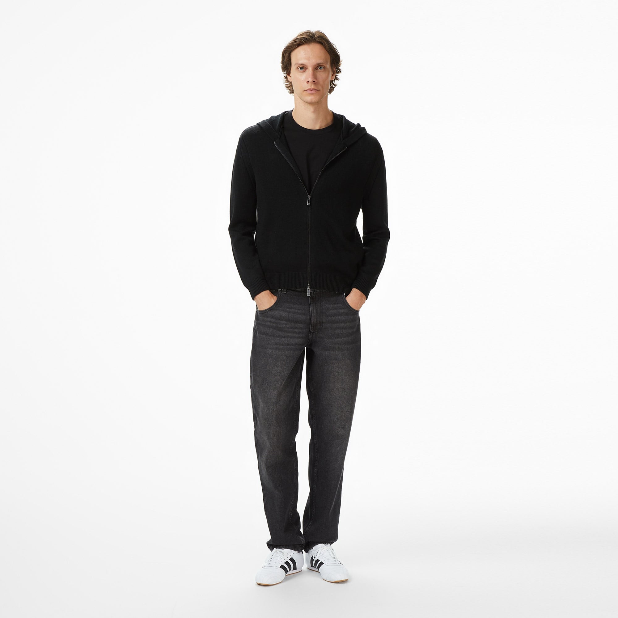 Armani Exchange Erkek Siyah Triko