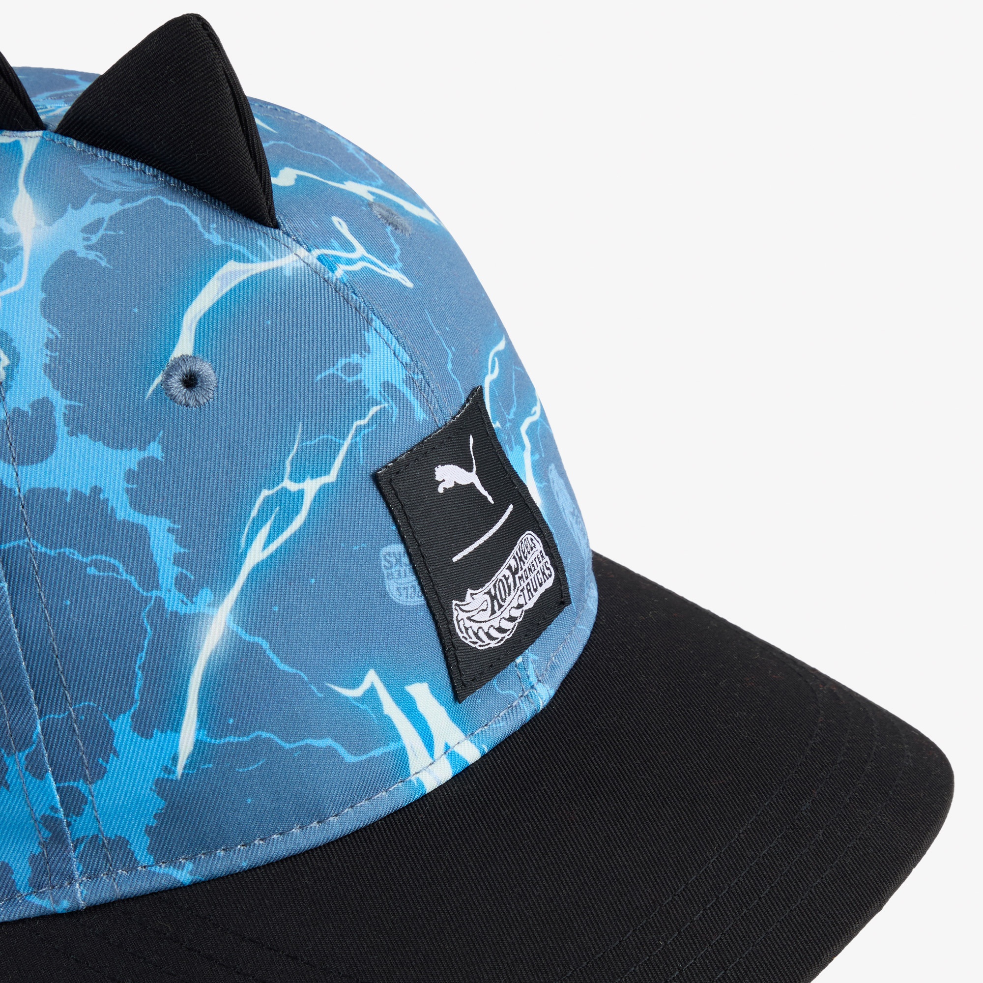 Puma Essentials Metal Cat High Crown Çocuk Mavi Şapka