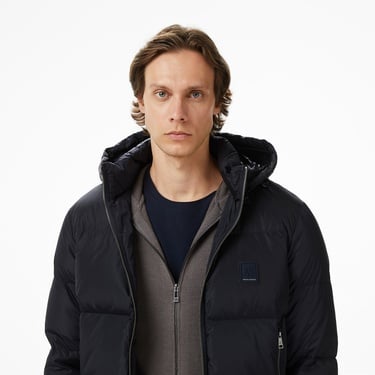  Armani Exchange Erkek Lacivert Mont