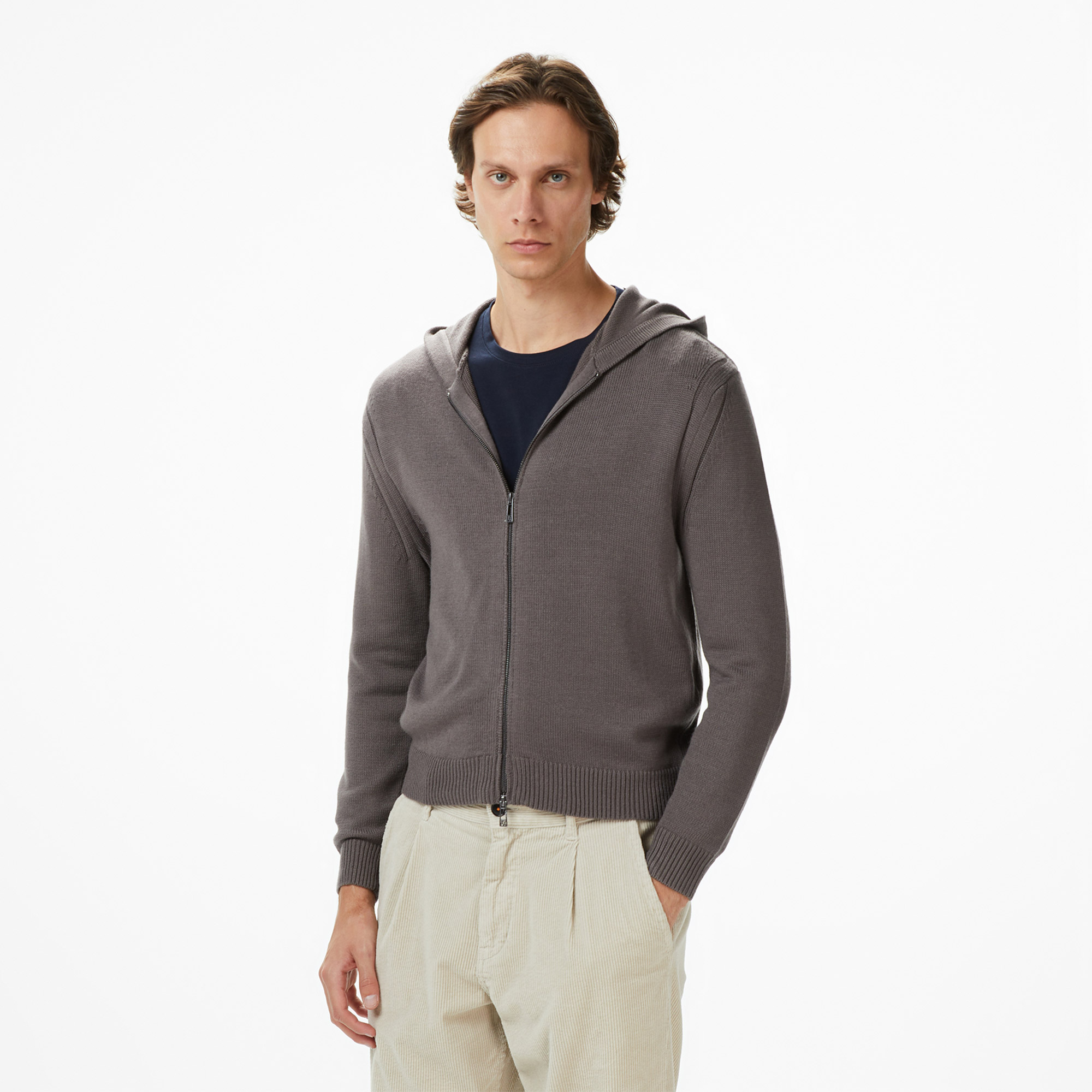  Armani Exchange Erkek Gri Triko