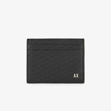  Armani Exchange Erkek Siyah Kartlık