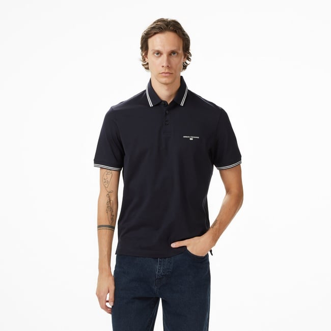  Armani Exchange Erkek Lacivert Polo