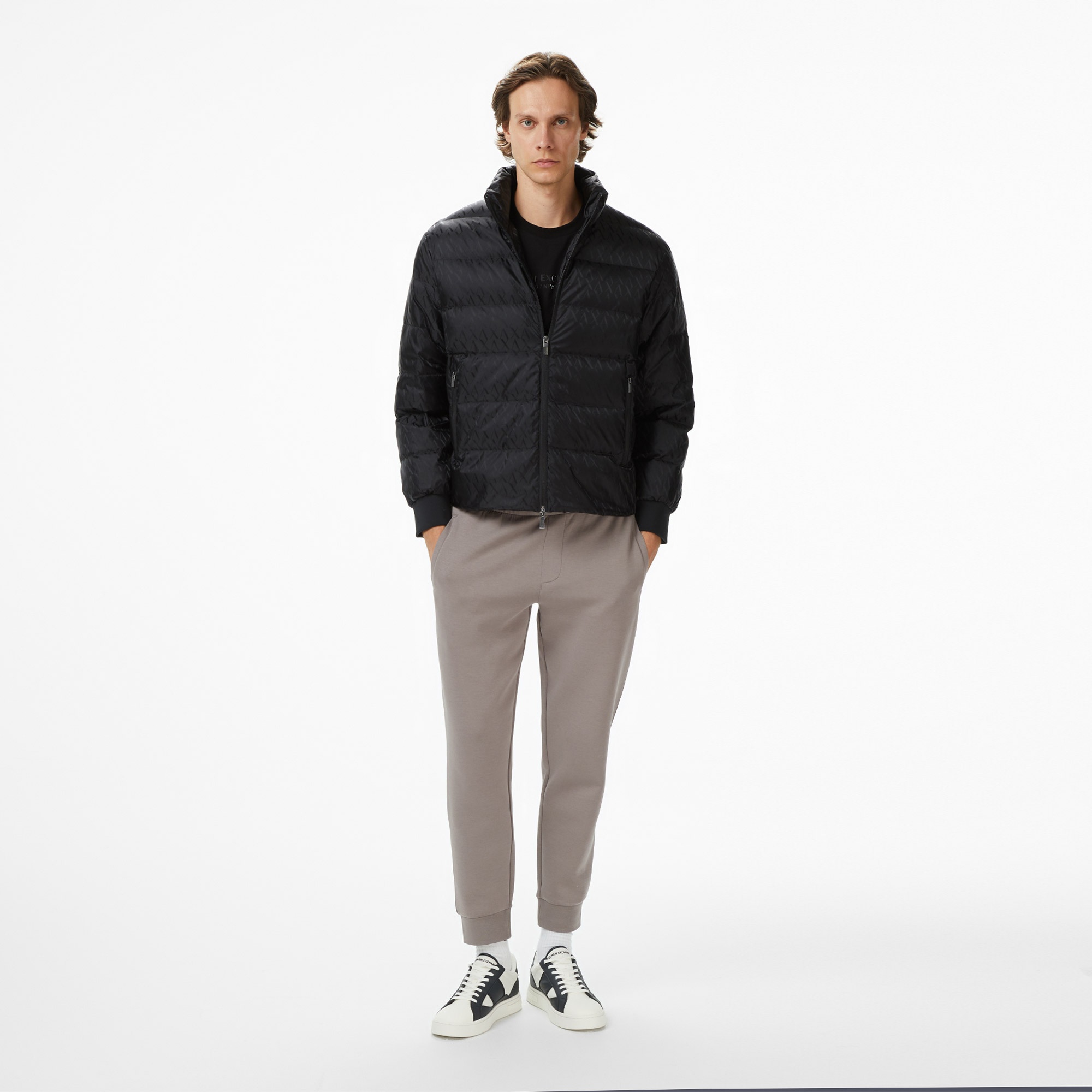 Armani Exchange Erkek Siyah Ceket