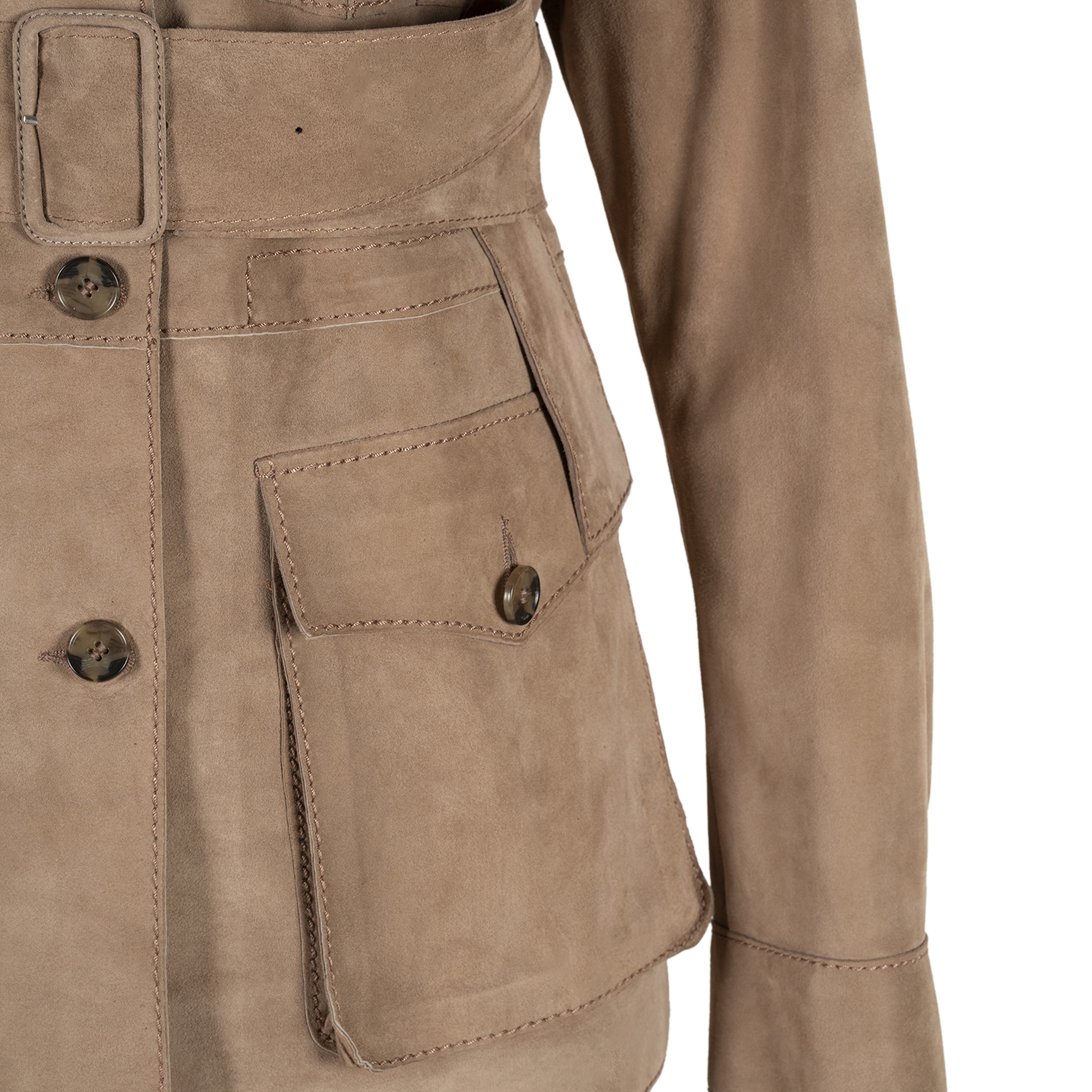 Tiora Vizon Kadın Süet Ceket