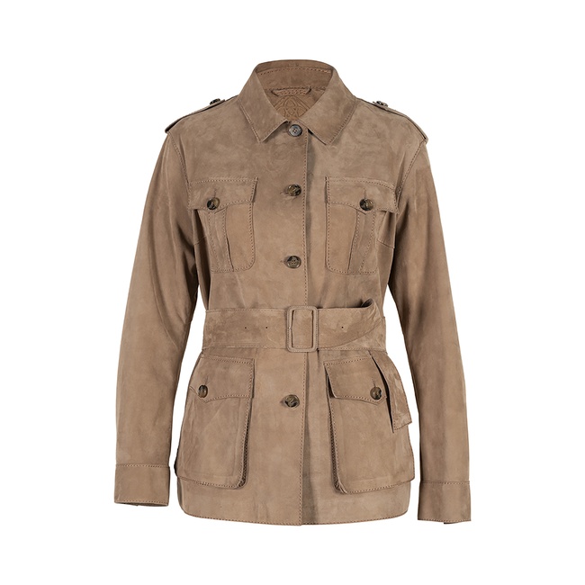  Tiora Vizon Kadın Süet Ceket