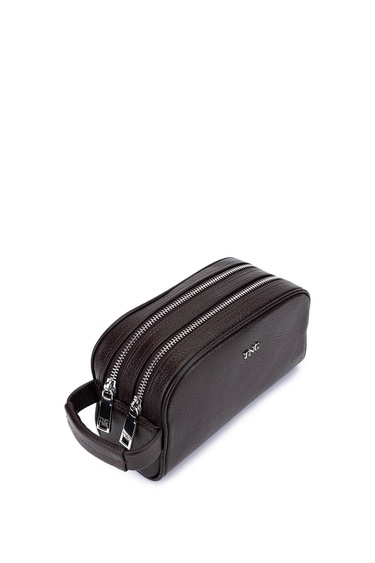  Tamer Tanca Erkek Hakiki Deri Kahverengi El Çantası