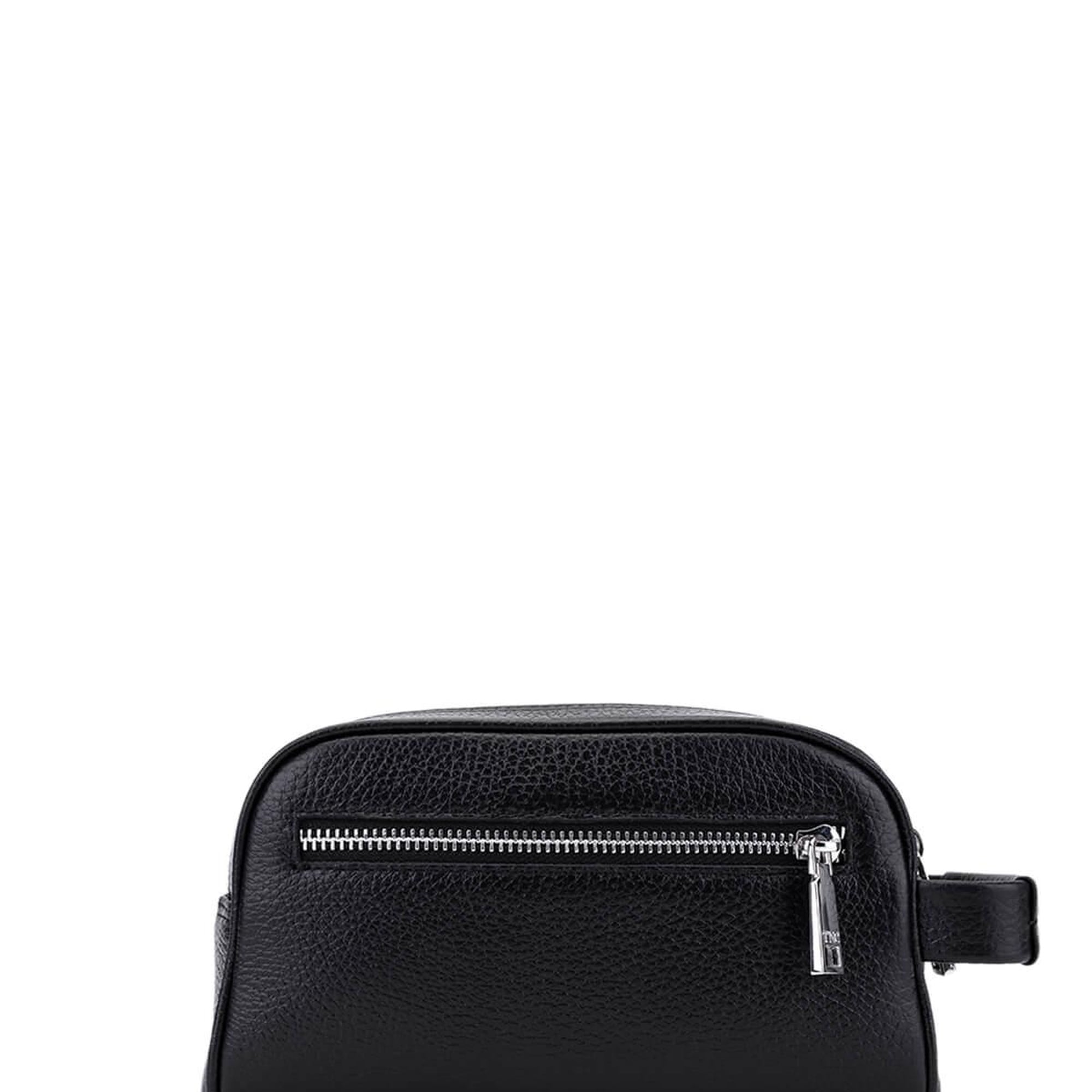 Tamer Tanca Erkek Hakiki Deri Siyah Floter El Çantası