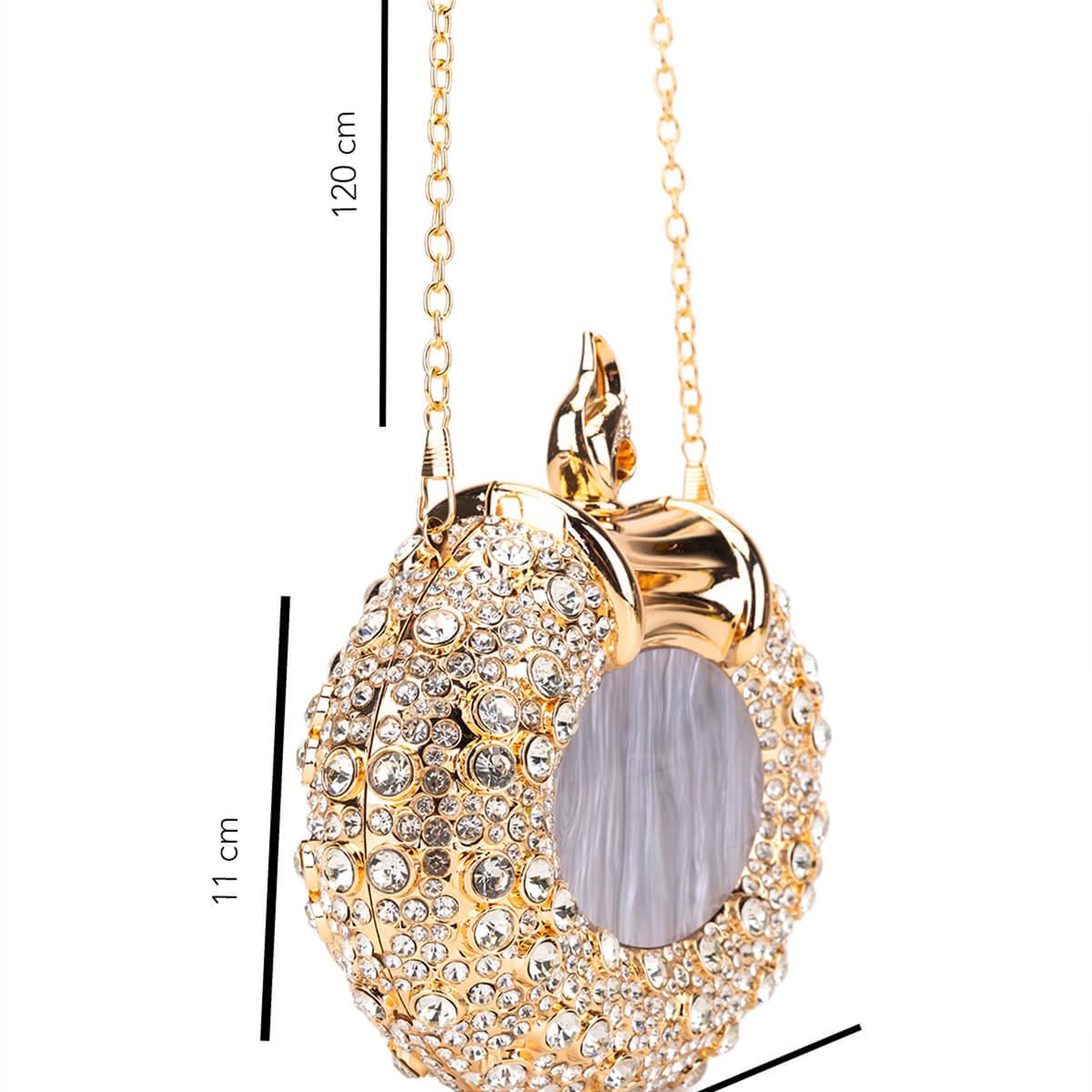 Tamer Tanca Kadın Vegan Sarı Abiye Çanta