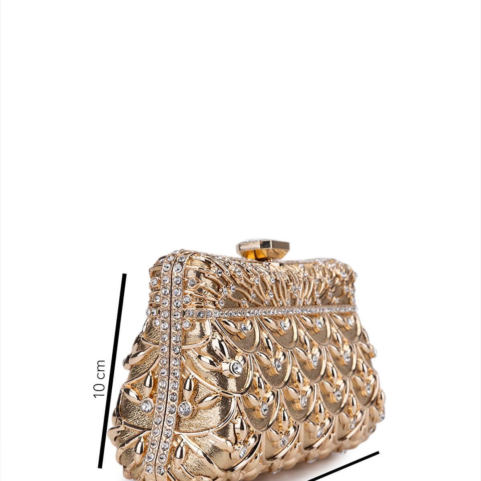 Tamer Tanca Kadın Vegan Sarı Abiye Çanta