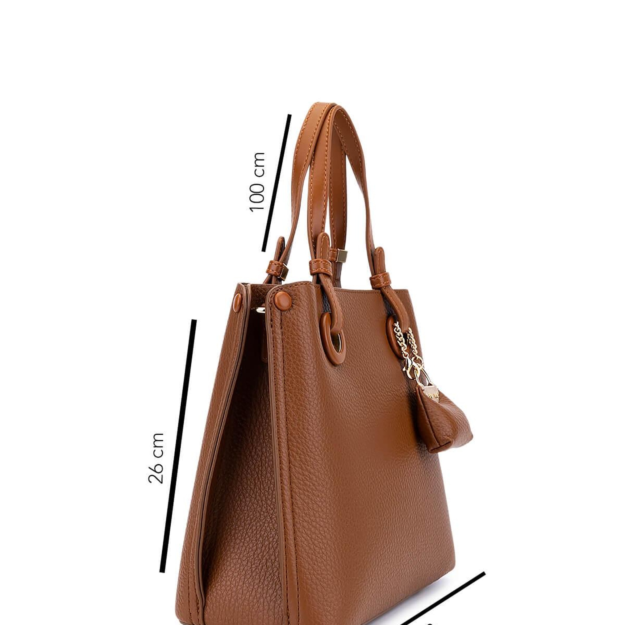 Tamer Tanca Kadın Suni Deri Camel Omuz Çanta