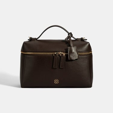  Kadın Kahve Omuz Askılı Deri El Çantası