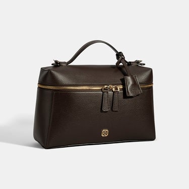  Kadın Kahve Omuz Askılı Deri El Çantası