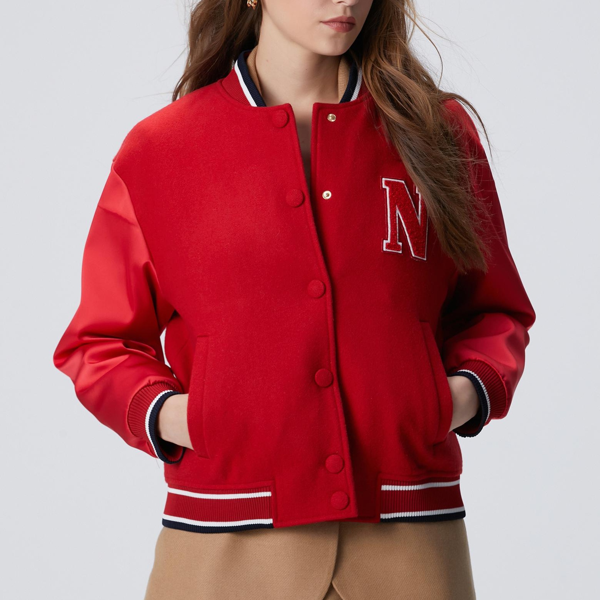 Network Kadın Kırmızı Mont