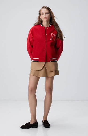  Network Kadın Kırmızı Mont