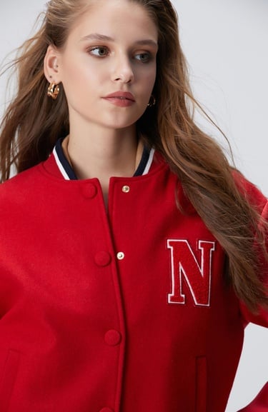  Network Kadın Kırmızı Mont