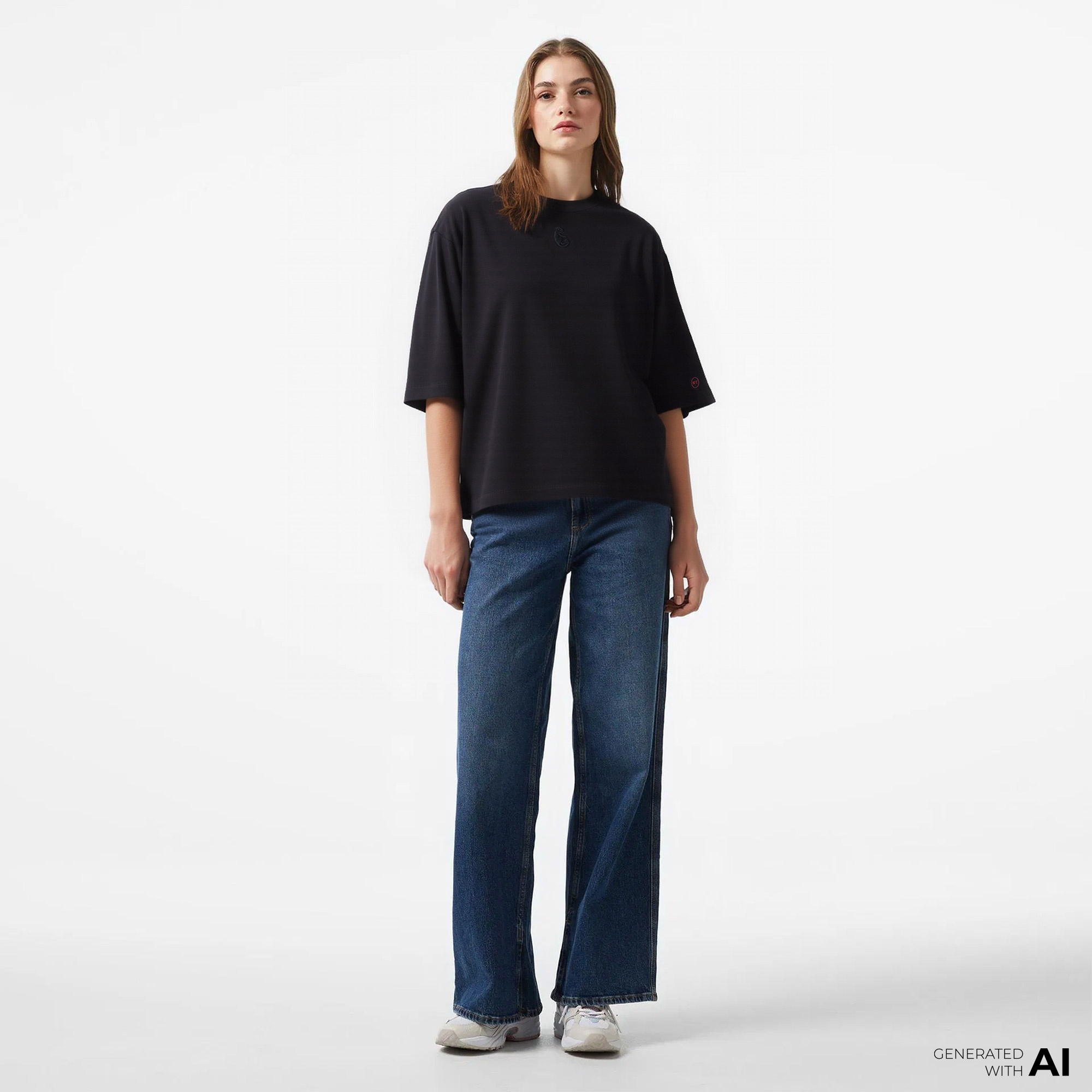 UNITED4 x Monkey Project Dj Unisex Siyah T-Shirt