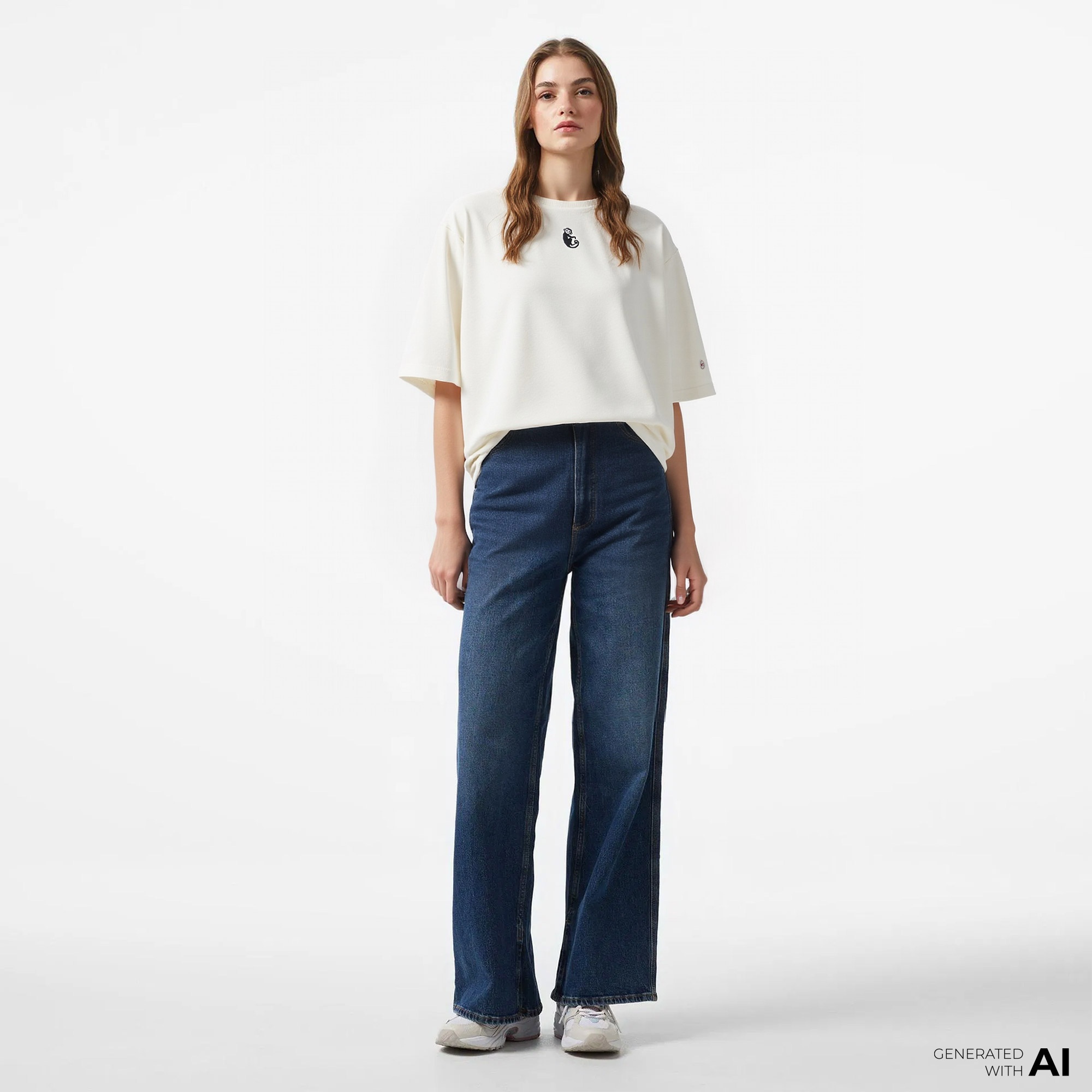 UNITED4 x Monkey Project Dj Unisex Beyaz T-Shirt