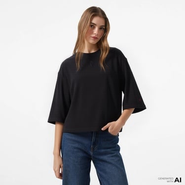  UNITED4 x Monkey Project Where Is The After Party Unisex Siyah T-Shirt