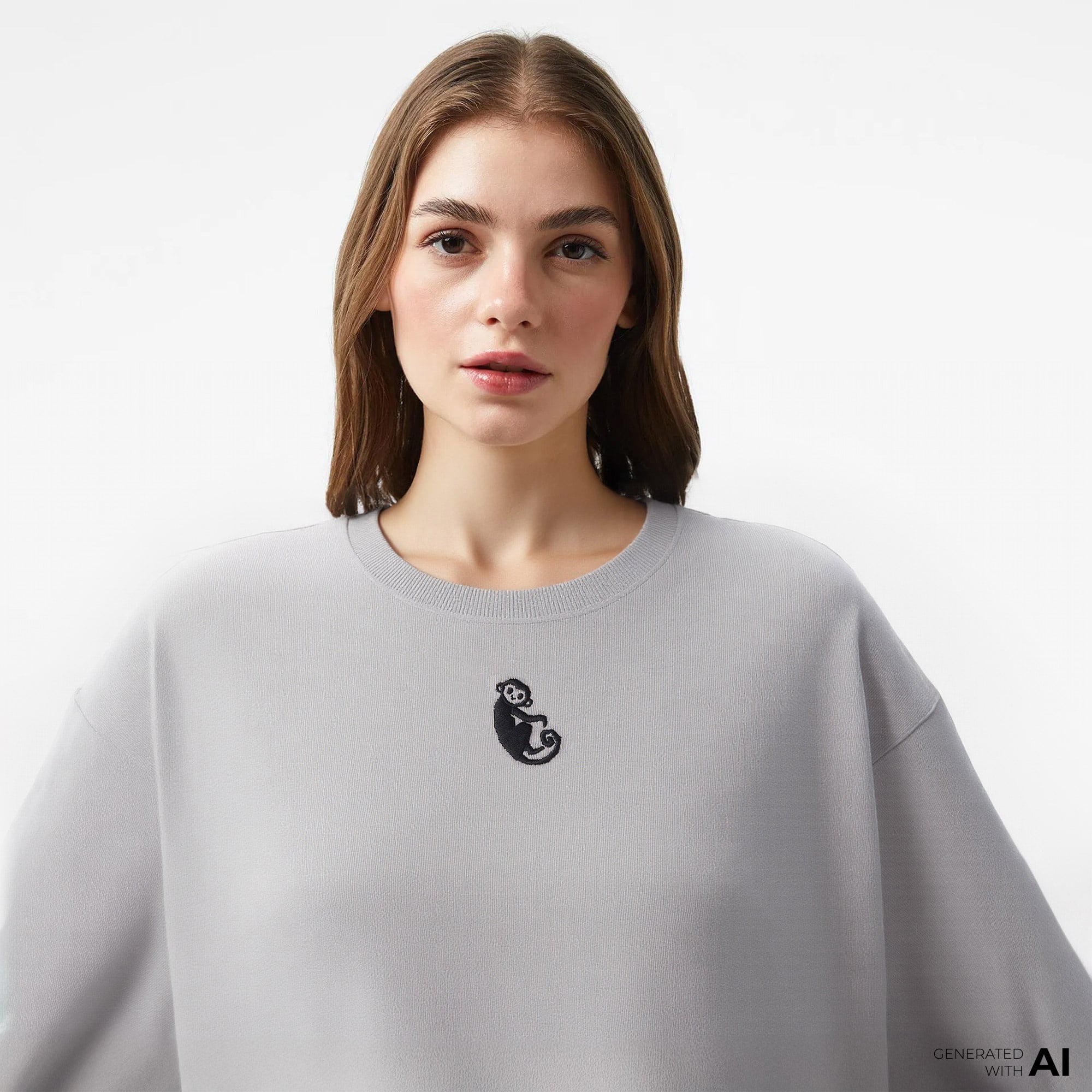 UNITED4 x Monkey Project Where Is The After Party  Unisex Gri T-Shirt