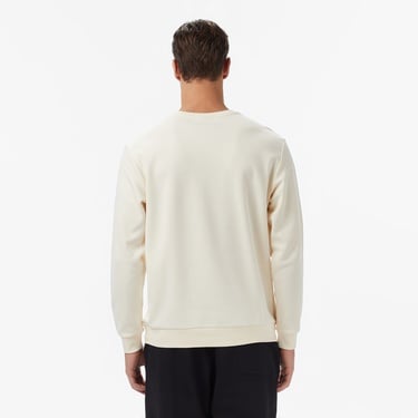  Columbia Cs0382 Csc Gem Label Crewneck Erkek Krem Sweatshirt