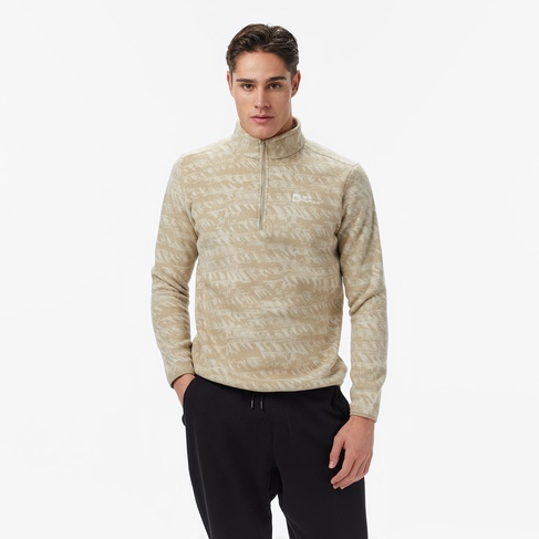  Jack Wolfskin Big Sky Hz Erkek Krem Outdoor Polar