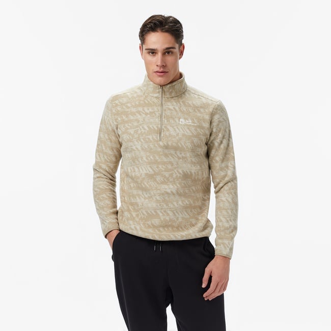  Jack Wolfskin Big Sky Hz Erkek Krem Outdoor Polar