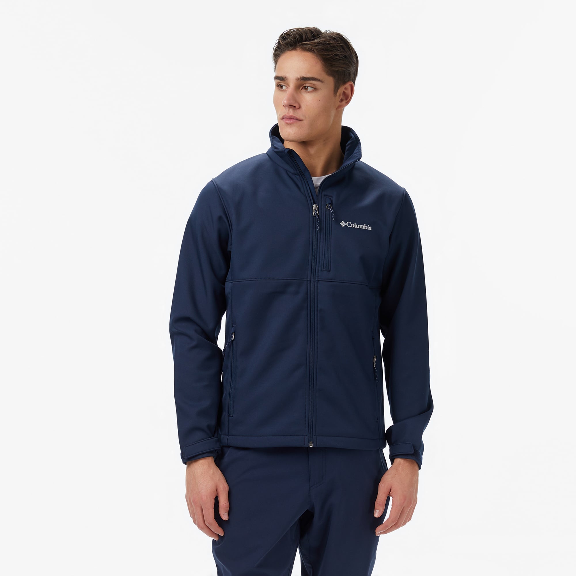 Columbia Ascender Softshell Erkek Lacivert Outdoor Ceket