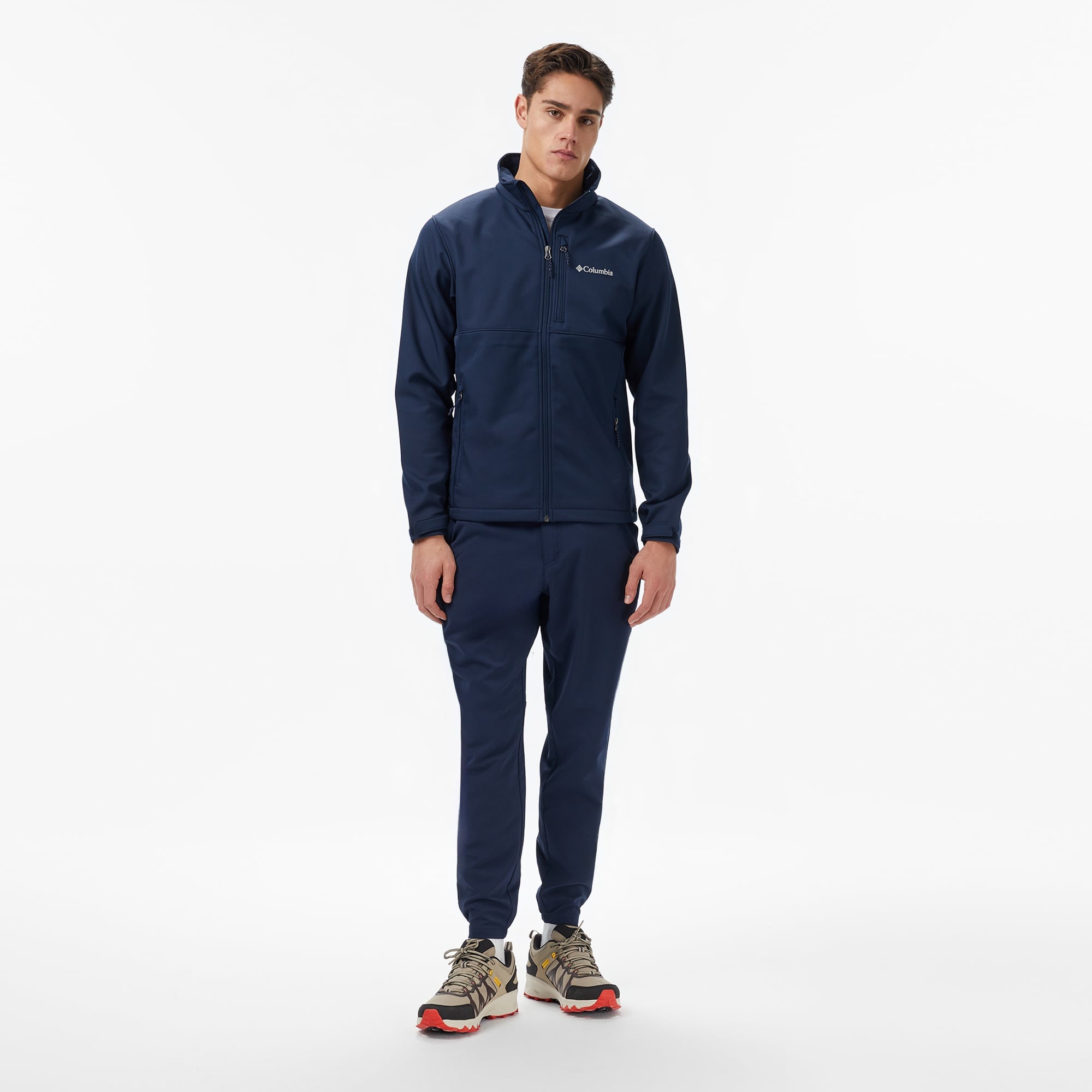 Columbia Ascender Softshell Erkek Lacivert Outdoor Ceket