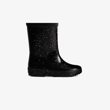  Hunter Originals Wellington Glitter Bebek Siyah Bot