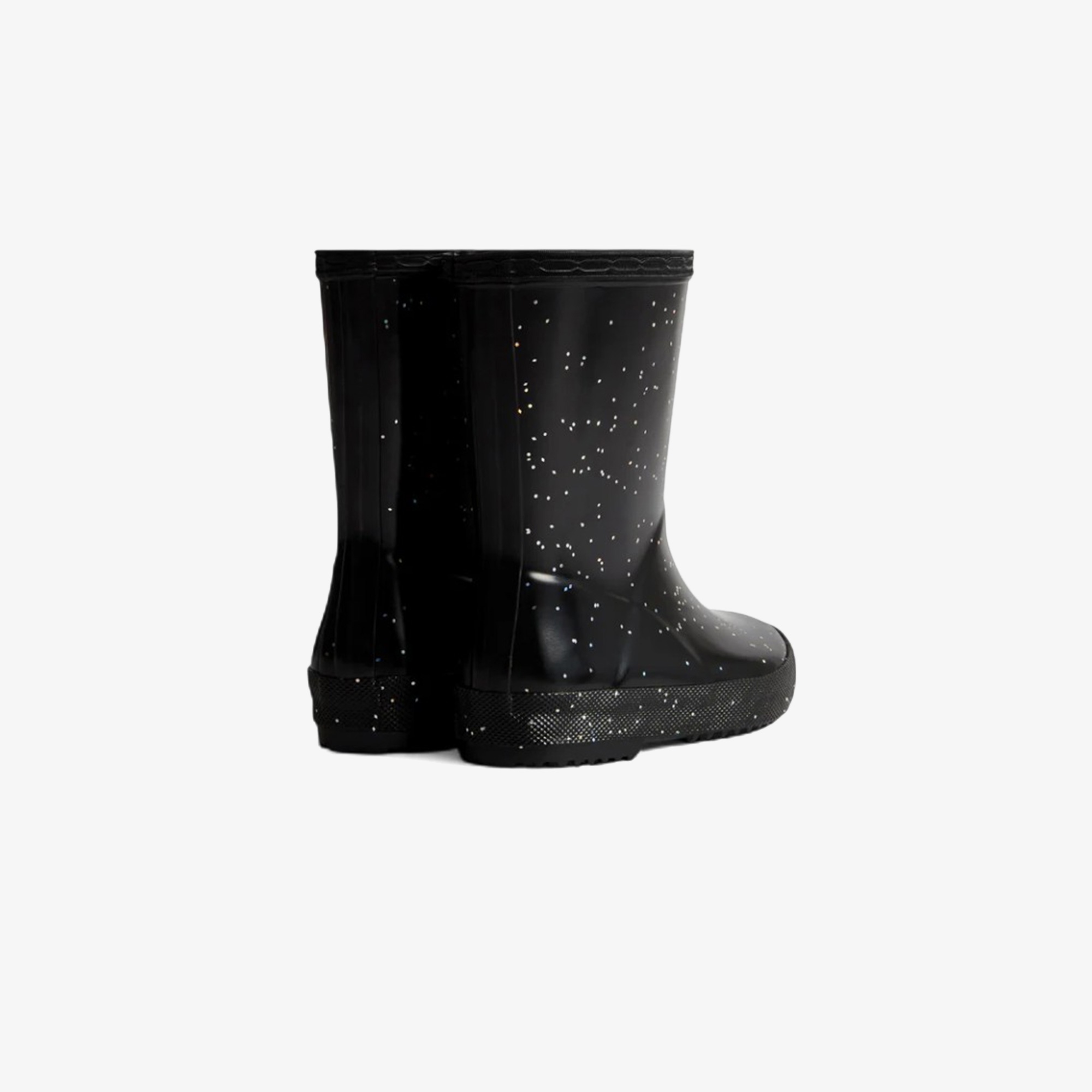 Hunter Originals Wellington Glitter Bebek Siyah Bot