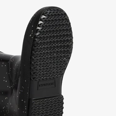  Hunter Originals Wellington Glitter Bebek Siyah Bot