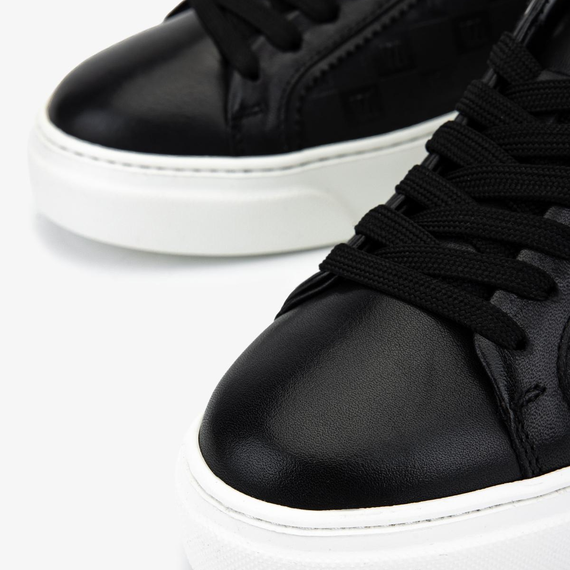 Valmenti Kadın Hakiki Deri Siyah Sneakers & Spor Ayakkabı