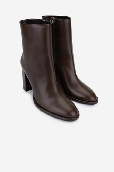  Valmenti Kadın Hakiki Deri Kahverengi Topuklu Bot