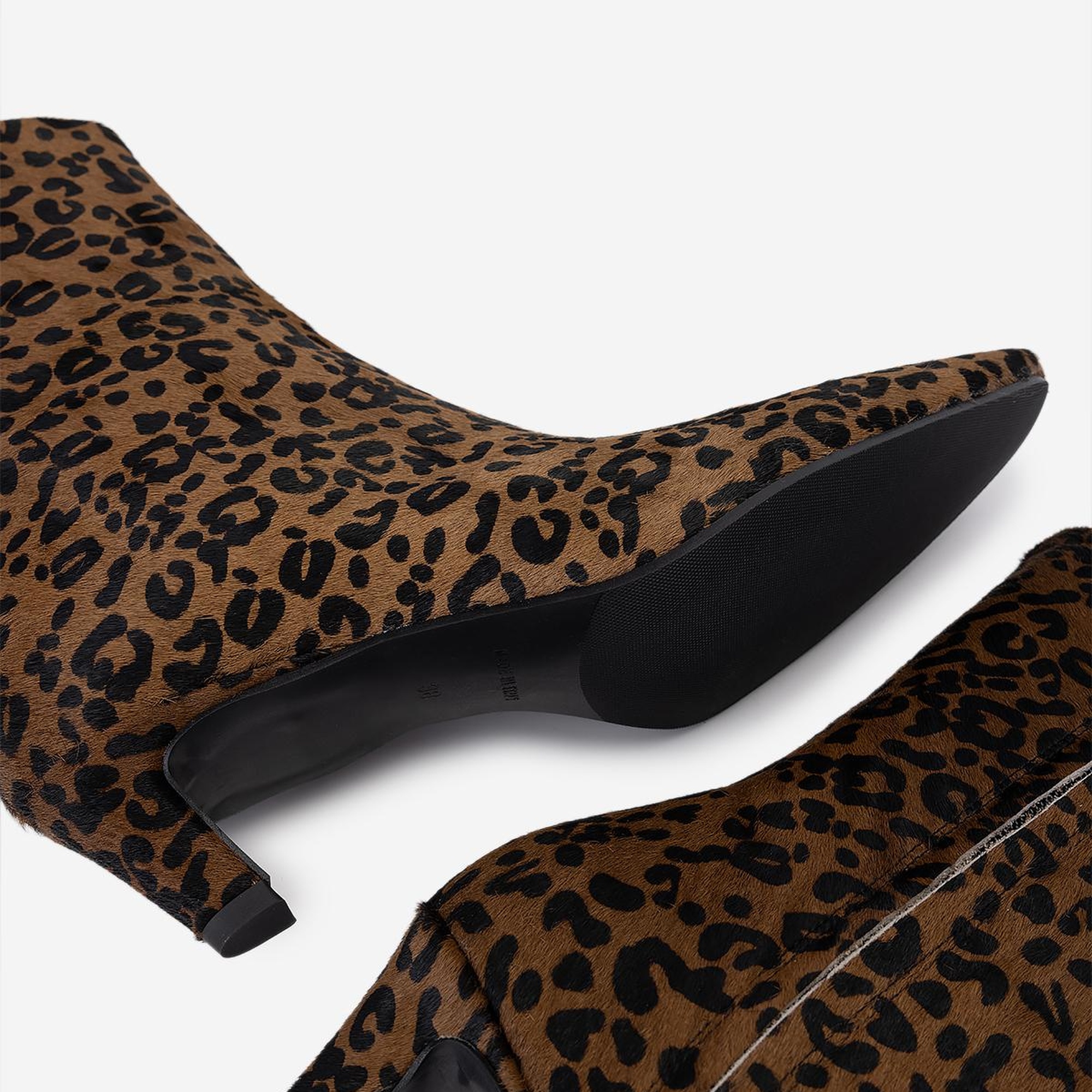 Valmenti Kadın Hakiki Deri Taba Topuklu Bot