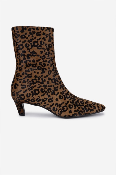  Valmenti Kadın Hakiki Deri Taba Topuklu Bot