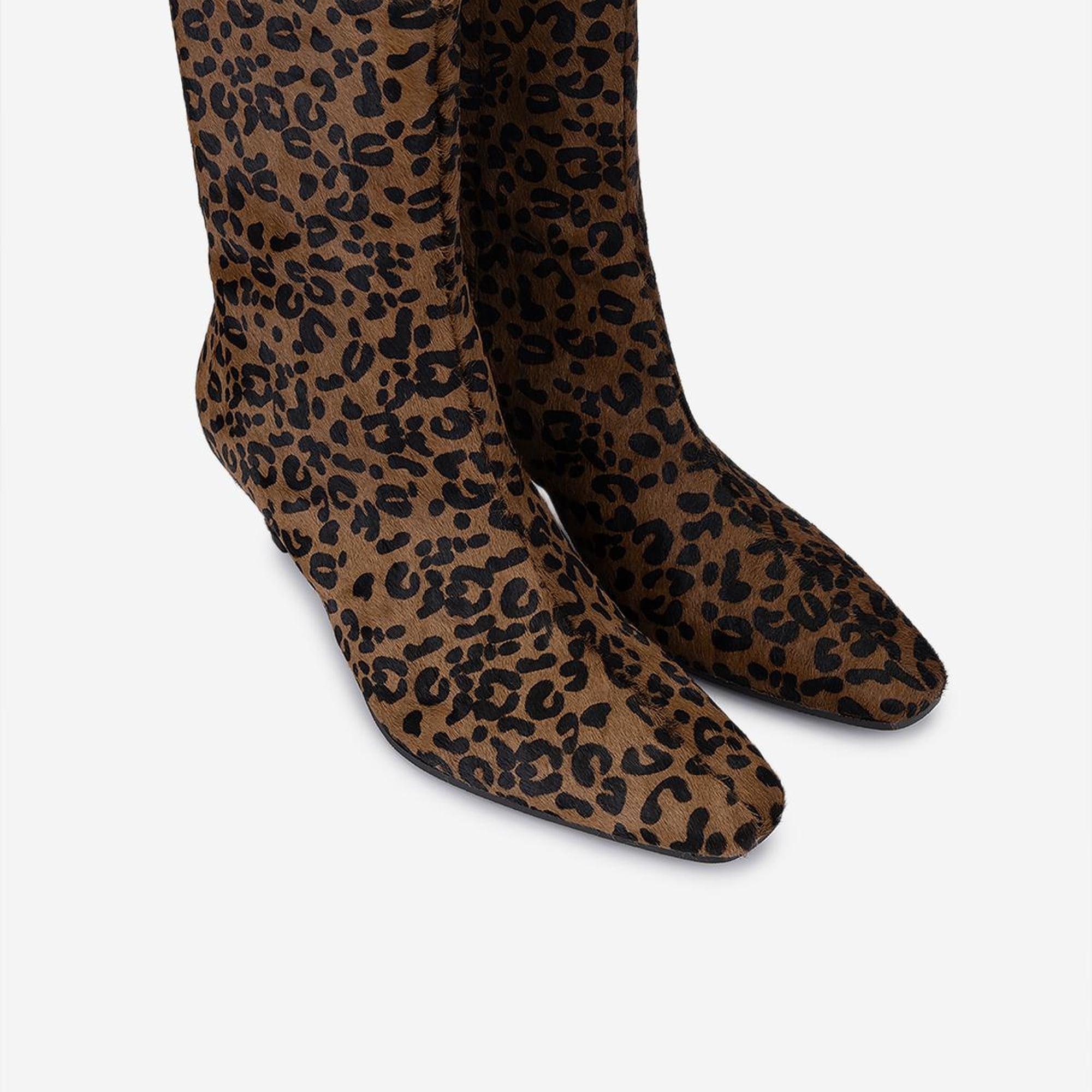 Valmenti Kadın Hakiki Deri Taba Topuklu Bot