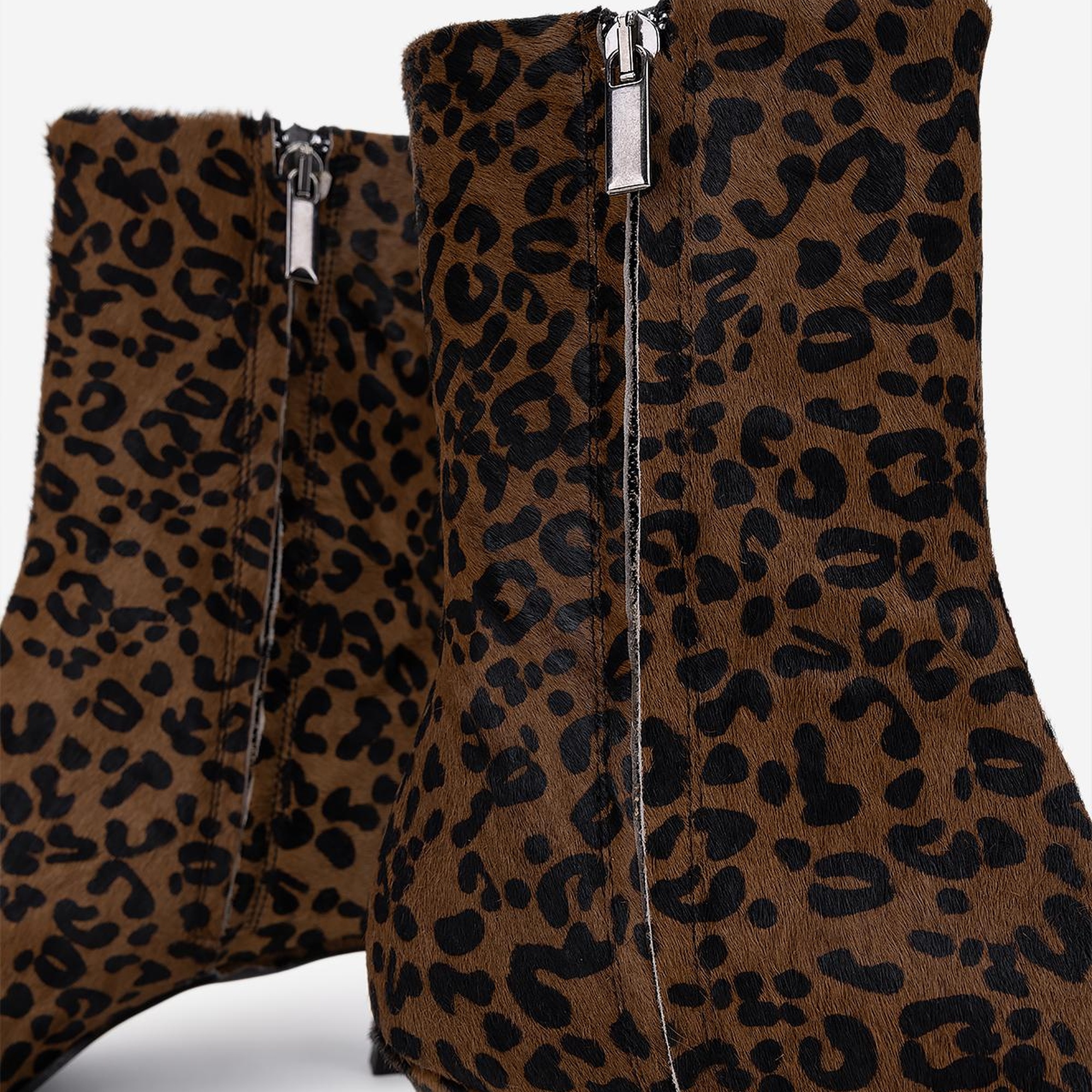 Valmenti Kadın Hakiki Deri Taba Topuklu Bot