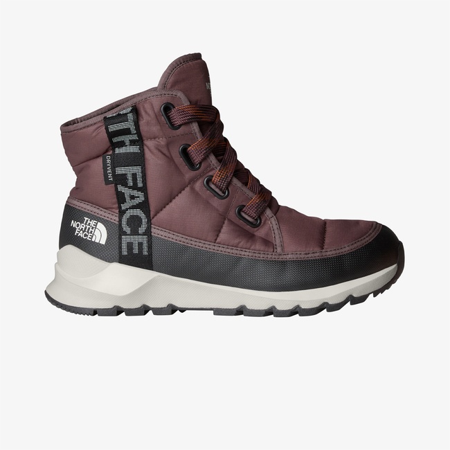  The North Face Thermoball Lace Up Luxe Su Geçirmez Kadın Mor Bot