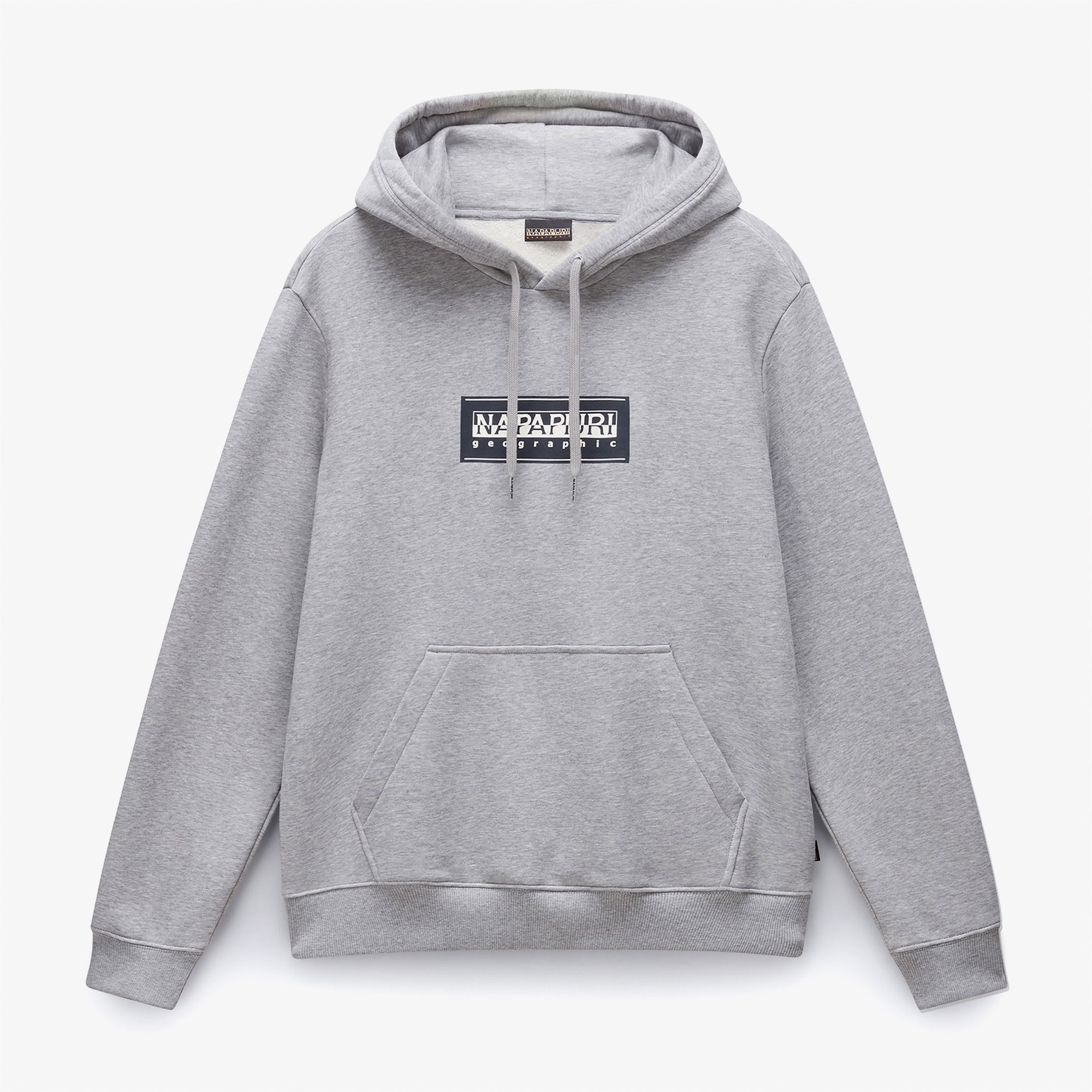 Napapijri B-Box Logo Erkek Gri Sweatshirt