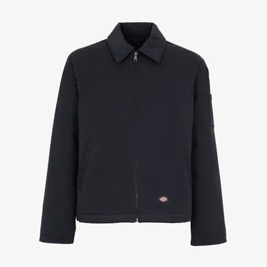  Dickies Eisenhower Puffer Erkek Siyah Mont