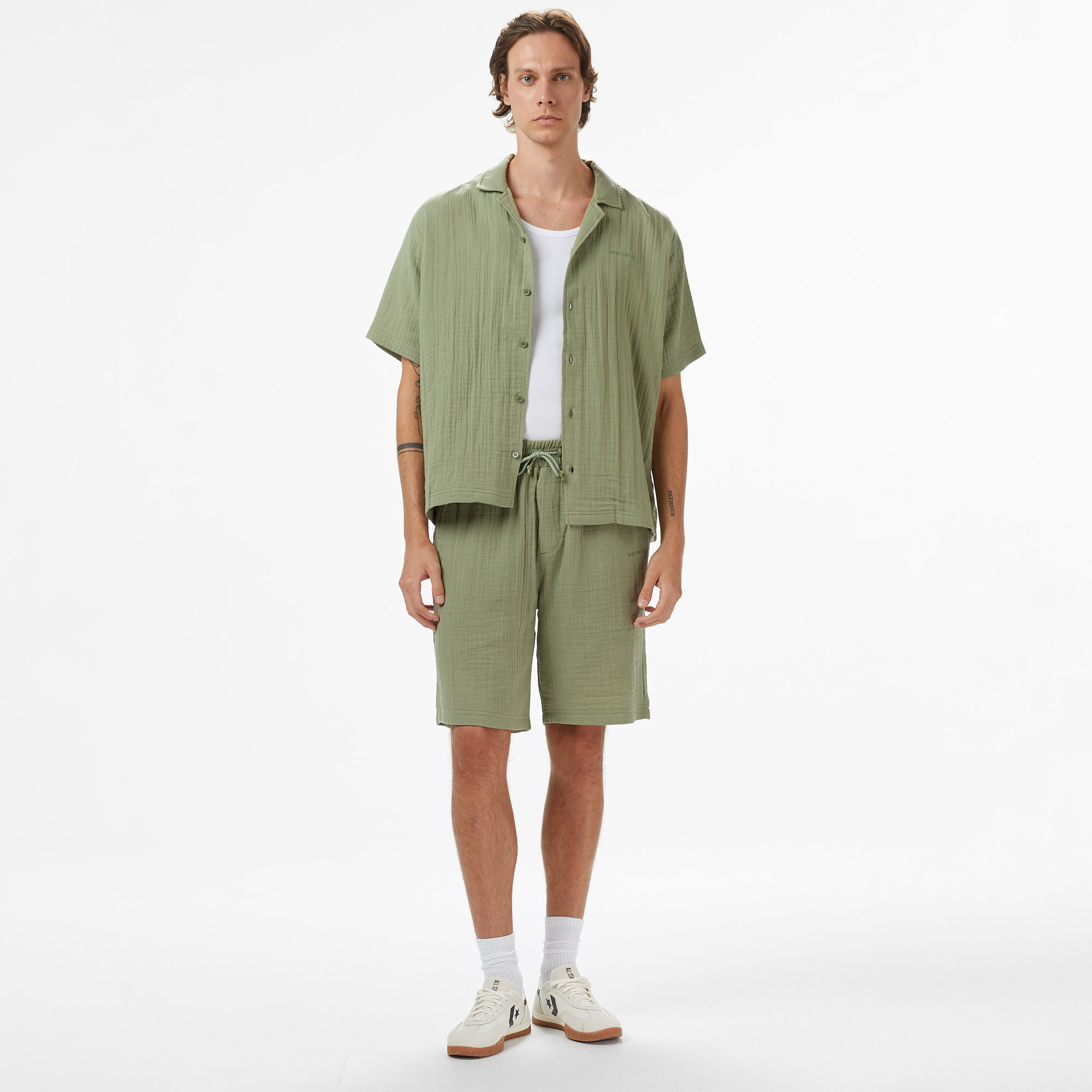  UNITED4 Erkek Haki Şort