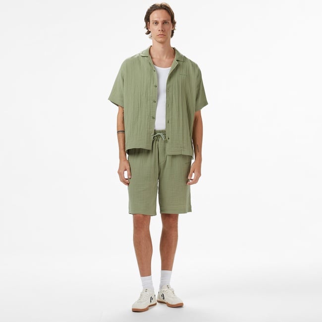  UNITED4 Erkek Haki Şort