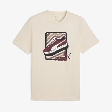  Puma Graphıc  Erkek Krem T-Shirt