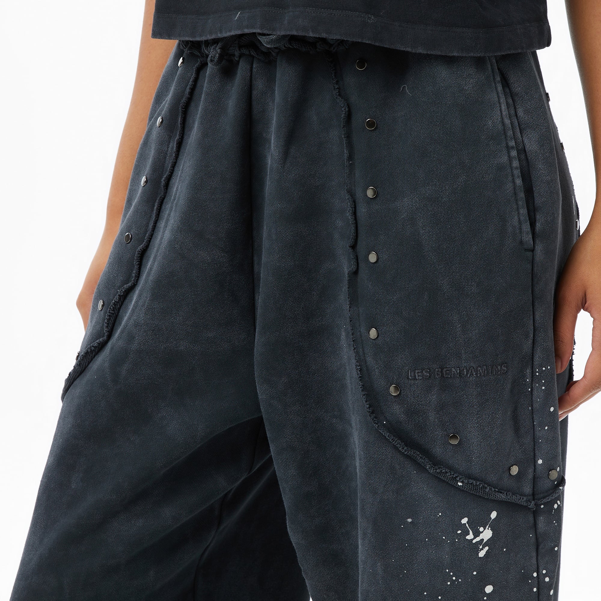 Les Benjamins Essentials 301 Kadın Siyah Eşofman Altı