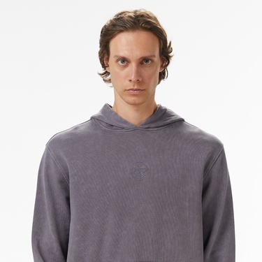  UNITED4 Erkek Gri Hoodie