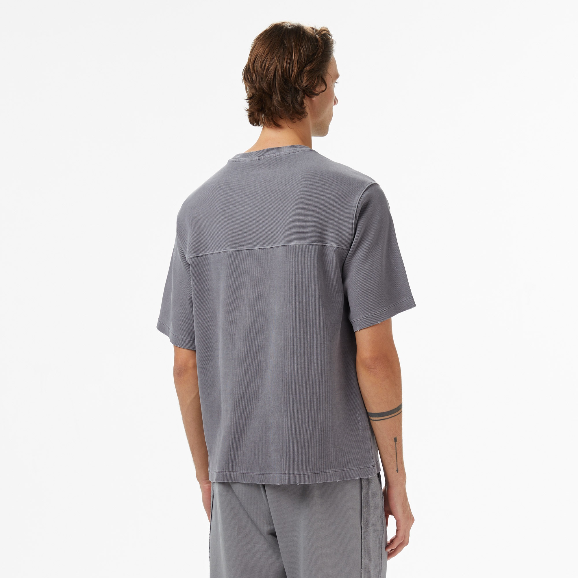 UNITED4 Erkek Gri T-Shirt