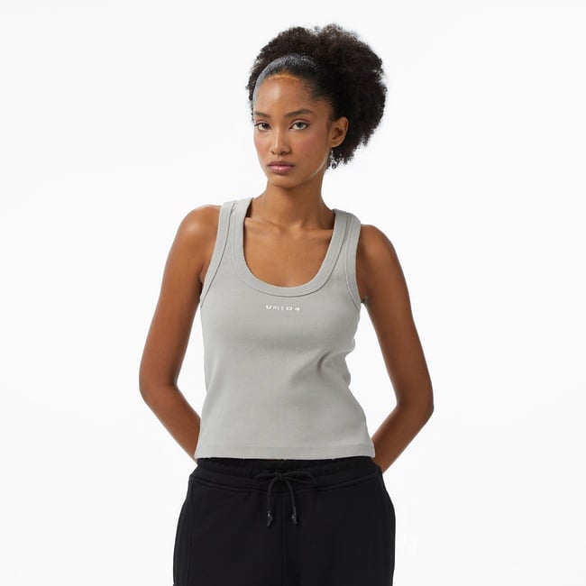  UNITED4 Kadın Gri Atlet