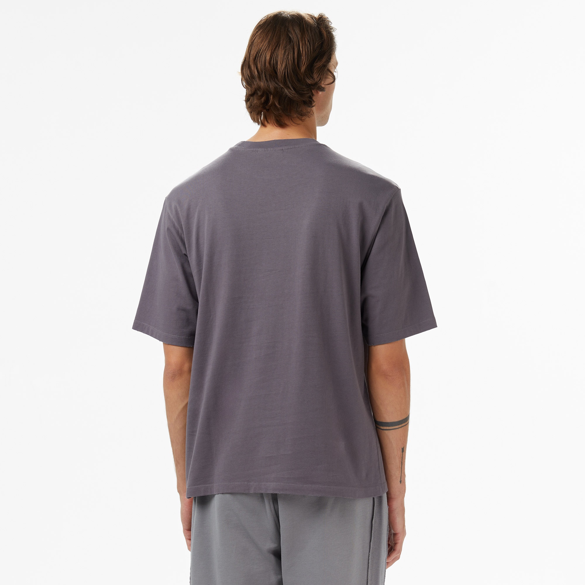 UNITED4 Erkek Gri T-Shirt