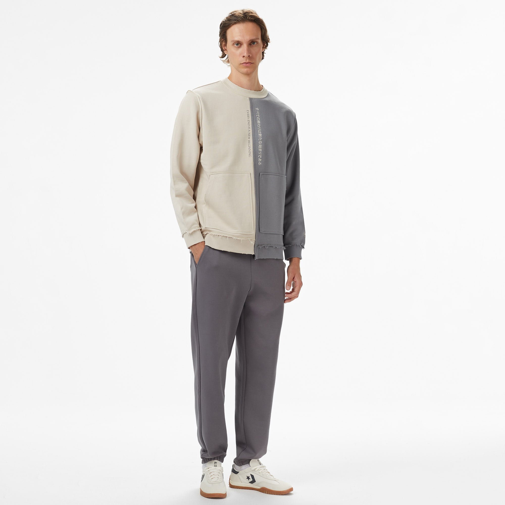 UNITED4 Erkek Gri Sweatshirt