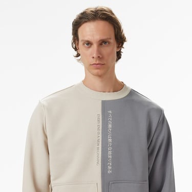  UNITED4 Erkek Gri Sweatshirt